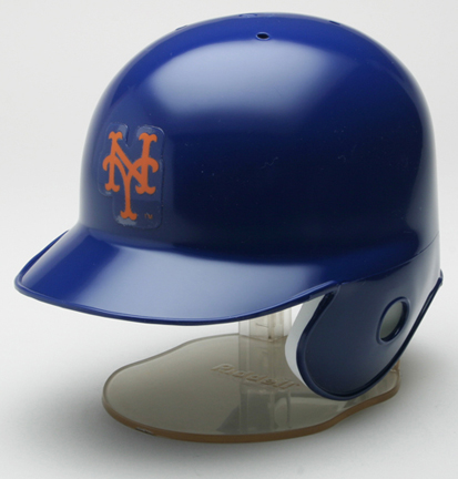 New York Mets MLB Replica Left Flap Mini Batting Helmet From Riddell