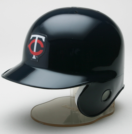 Minnesota Twins MLB Replica Throwback Right Flap Mini Batting Helmet From Riddell