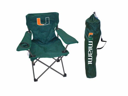 Miami Hurricanes Ultimate Junior Tailgate Chair