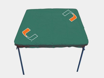 Miami Hurricanes Ultimate Card Table Cover