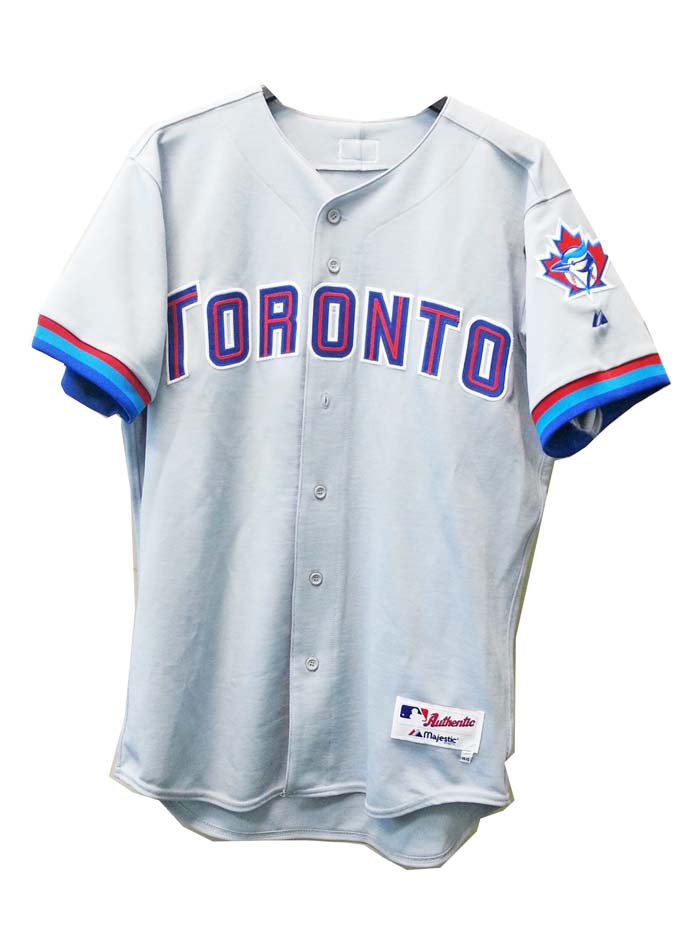 Toronto Blue Jays Major League Baseball Authentic Blank Jersey from Majestic Athletic