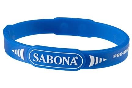 Blue Pro Magnetic Sport Wristband (Western Package) from Sabona