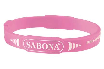 Pink Pro Magnetic Sport Wristband (Western Package) from Sabona