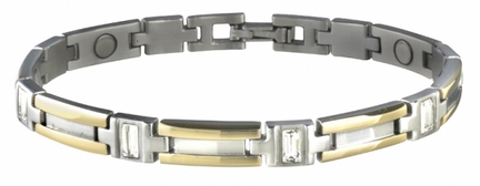 Ladies Executive Gem Duet Magnetic Bracelet from Sabona