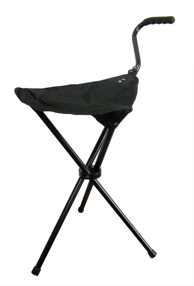 Portable Walking Chair Cane / Stool from The Stadium Chair Company
