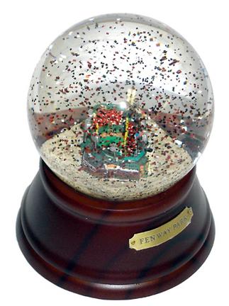 Fenway Park (Boston Red Sox) MLB Baseball Stadium Snow Globe with Microchip Activated Song