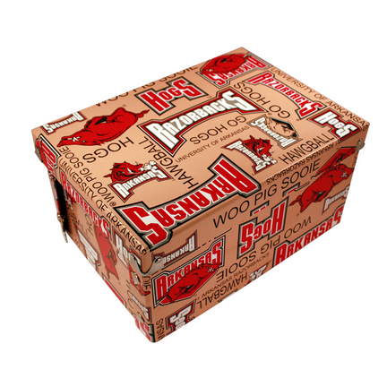 Arkansas Razorbacks Boxxer Folding Storage Box - Pack of 4