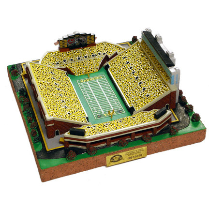 Iowa Hawkeyes Limited Edition Collegiate Football Replica Stadium - Gold Series