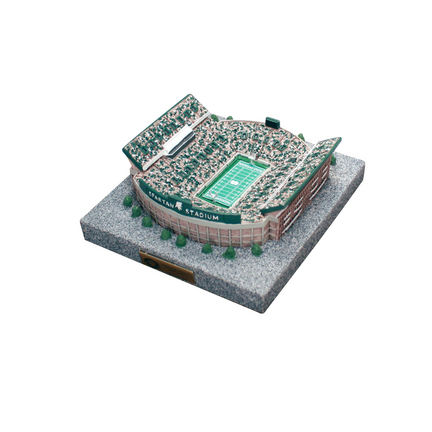 Michigan State Spartans Limited Edition Collegiate Football Replica Stadium - Gold Series