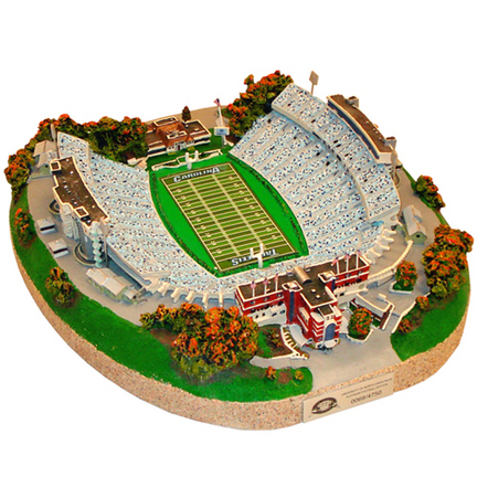 North Carolina Tar Heels Limited Edition Collegiate Football Replica Stadium - Platinum Series
