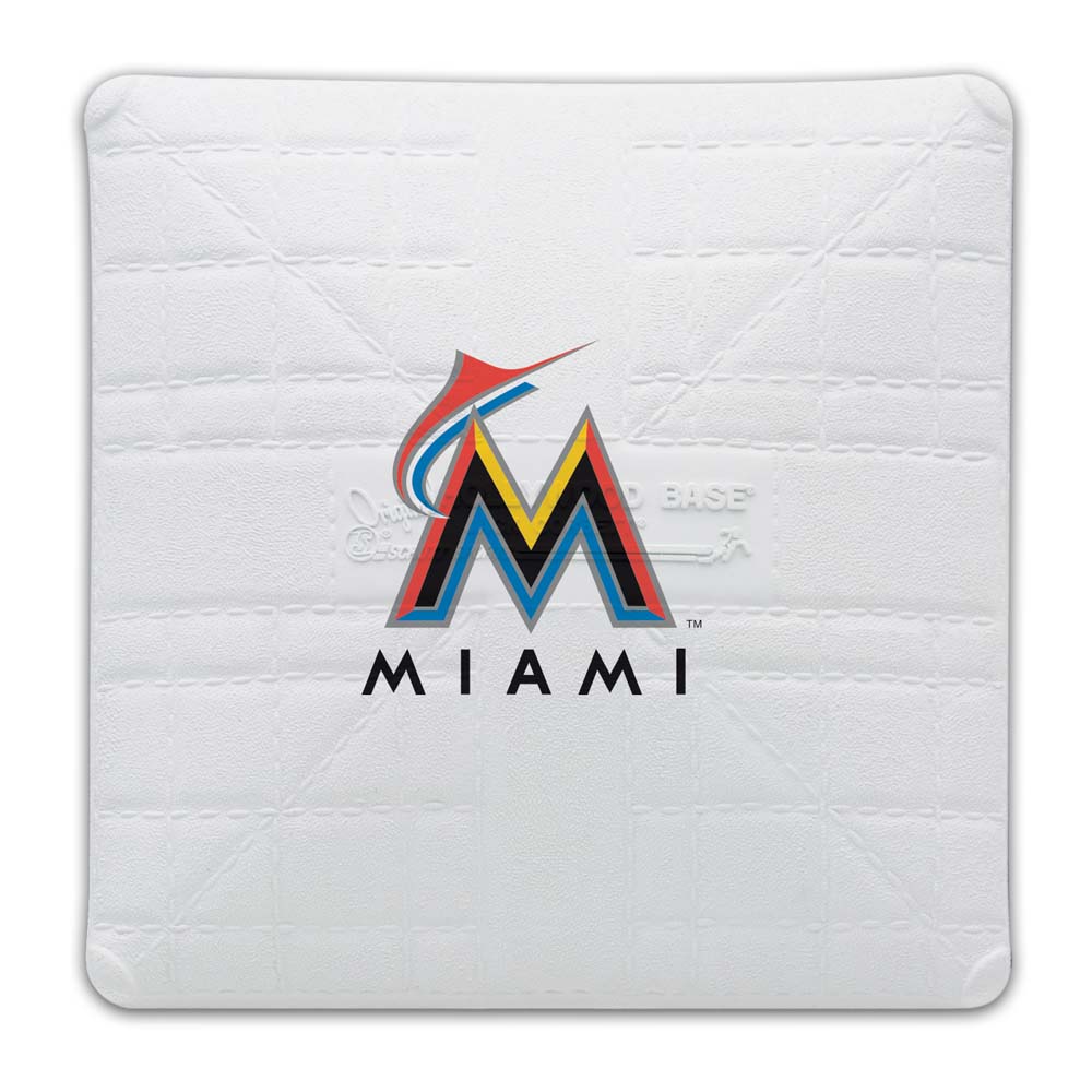 Miami Marlins Licensed Jack Corbett Base from Schutt