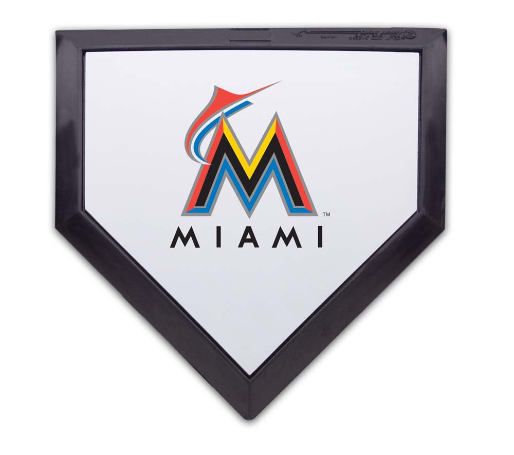 Miami Marlins Licensed Authentic Pro Home Plate from Schutt