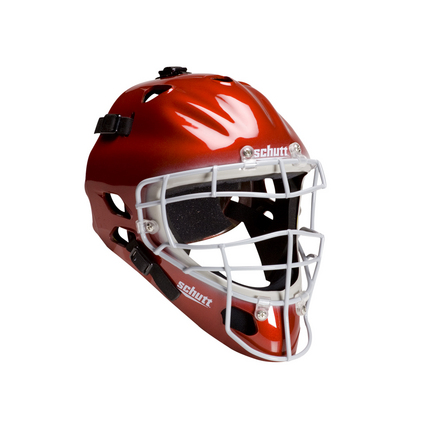 Schutt Hockey Style Umpire / Catcher's Helmet with Gray Face Guard