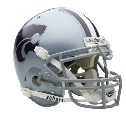 Kansas State Wildcats NCAA Mini Authentic Football Helmet From Schutt