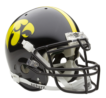 Iowa Hawkeyes NCAA Schutt ''Air'' Full Size Authentic Football Helmet 