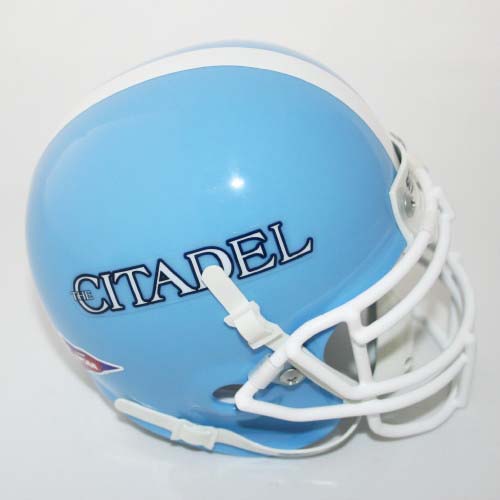 Citadel Bulldogs NCAA Mini Authentic Football Helmet from Schutt