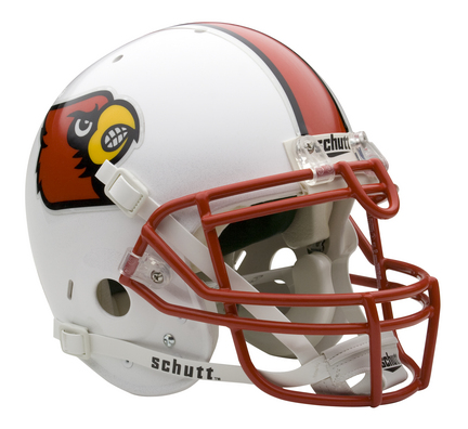 Louisville Cardinals NCAA Mini Authentic Football Helmet From Schutt