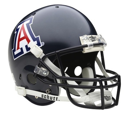 Arizona Wildcats NCAA Schutt Full Size Replica Football Helmet 