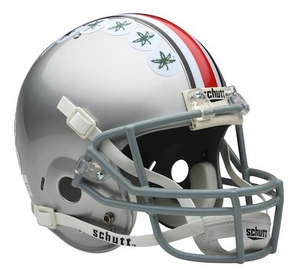 Ohio State Buckeyes NCAA Schutt Full Size Replica Football Helmet 