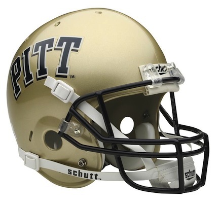 Pittsburgh Panthers NCAA Schutt Full Size Replica Football Helmet 