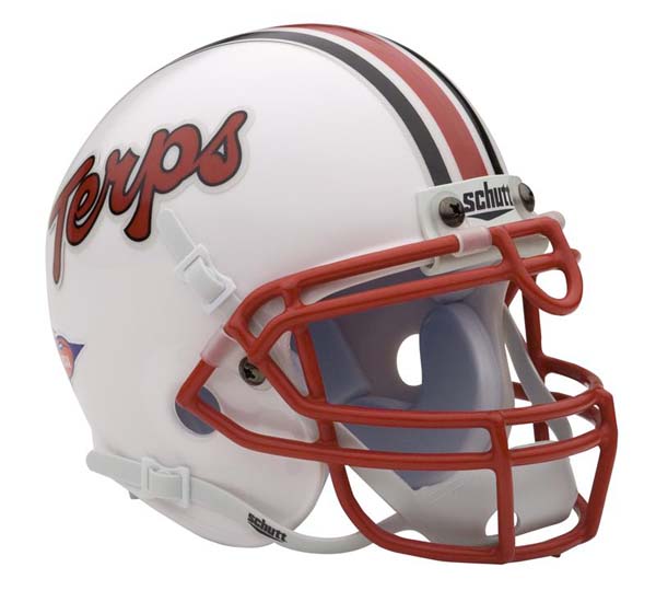 Maryland Terrapins NCAA Mini Authentic Football Helmet From Schutt