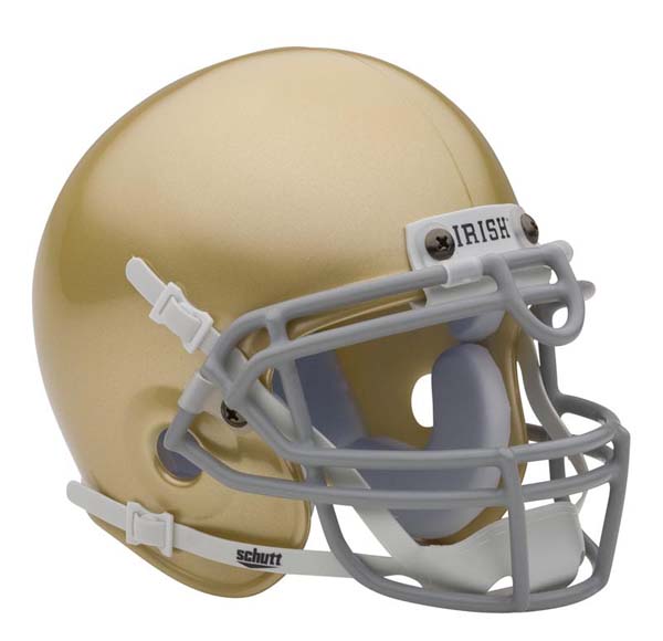 Notre Dame Fighting Irish NCAA Mini Authentic Football Helmet from Schutt