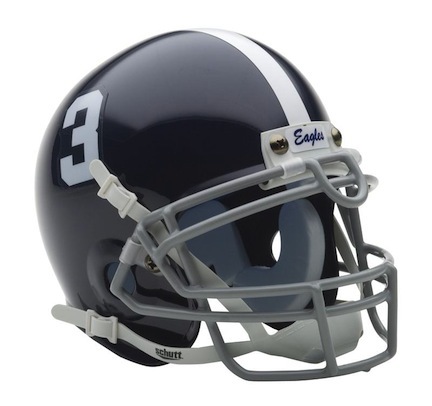 Georgia Southern Eagles NCAA Mini Authentic Football Helmet From Schutt
