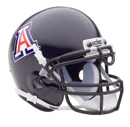 Arizona Wildcats NCAA Mini Authentic Football Helmet From Schutt