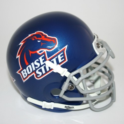 Boise State Broncos NCAA Mini Authentic Football Helmet From Schutt