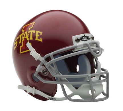 Iowa State Cyclones NCAA Mini Authentic Football Helmet from Schutt