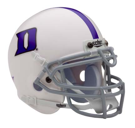 Duke Blue Devils NCAA Mini Authentic Football Helmet From Schutt