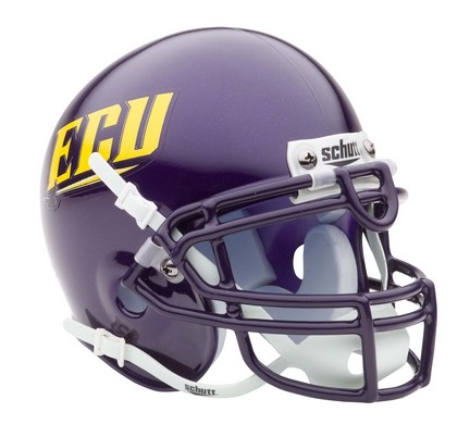 East Carolina Pirates NCAA Mini Authentic Football Helmet From Schutt