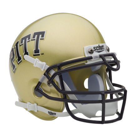 Pittsburgh Panthers NCAA Mini Authentic Football Helmet From Schutt