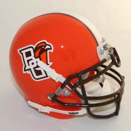 Bowling Green State Falcons NCAA Mini Authentic Football Helmet From Schutt