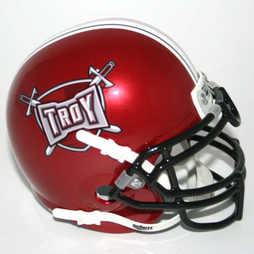 Troy State Trojans NCAA Mini Authentic Football Helmet From Schutt