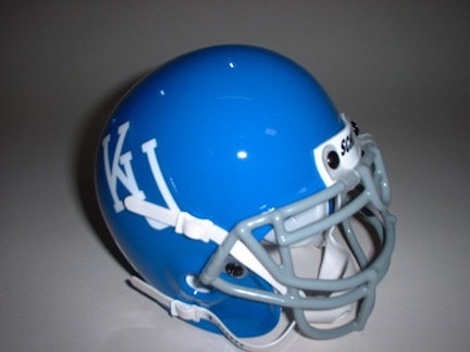 Kansas Jayhawks (1964) Mini Throwback Football Helmet from Schutt