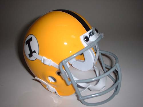 Iowa Hawkeyes 1965 Schutt Throwback Mini Helmet