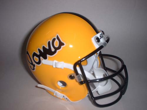 Iowa Hawkeyes 1978 Schutt Throwback Mini Helmet