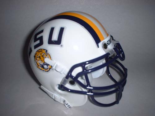 Louisiana State (LSU) Tigers 1997 Schutt Throwback Mini Helmet