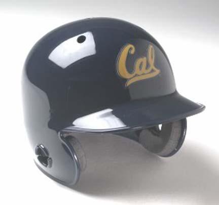 California (UC Berkeley) Golden Bears Mini Batter's Helmet from Schutt (Set of 4 Helmets)