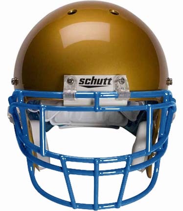 Seattle Blue Eyeglass Protection (EGOPII) Football Helmet Face Guard from Schutt