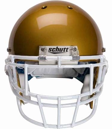 White Eyeglass Protection (EGOPII) Football Helmet Face Guard from Schutt