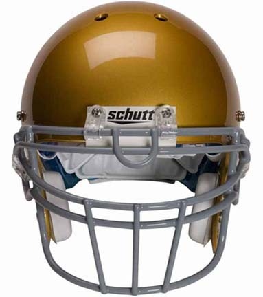 Gray Reinforced Oral Protection (ROPO-UB-DW) Football Helmet Face Guard from Schutt