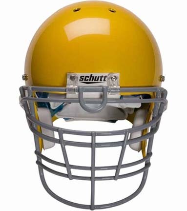 Gray Reinforced Jaw and Oral Protection (RJOP-XL-UB-DW) Full Cage Football Helmet Face Guard from Schutt