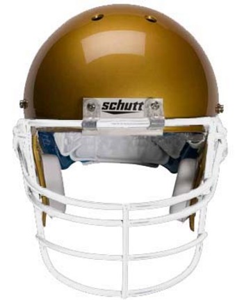 White Jaw and Oral Protection (RJOP) Full Cage Football Helmet Face Guard from Schutt