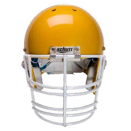 White Nose, Jaw and Oral Protection (NJOP-XL) Full Cage Football Helmet Face Guard from Schutt