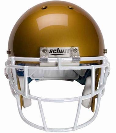 White Eyeglass Oral Protection (EGOP) Football Helmet Face Guard from Schutt