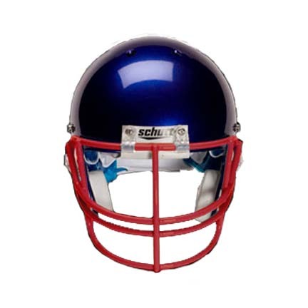 Scarlet Nose and Oral Protection (NOPO) Full Cage Football Helmet Face Guard from Schutt