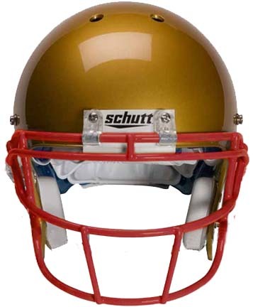 Scarlet Reinforced Oral Protection (ROPO-SW) Full Cage Football Helmet Face Guard from Schutt