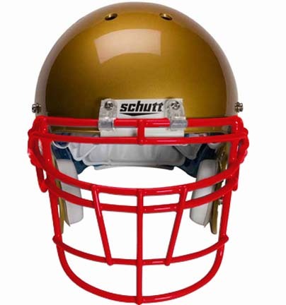 Scarlet Reinforced Jaw and Oral Protection (RJOP-DW) Full Cage Football Helmet Face Guard from Schutt